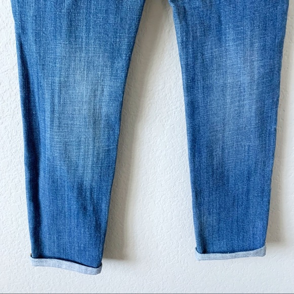 J. CREW Distressed Mid-Rise Stretch Skinny Jeans Blue 26 - Picture 4 of 10